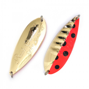 Блесна Fujiwara Sake Katz Real Ovation 45гр Fluo Gold-Red