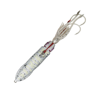 Приманка кальмар Savage Gear Swimsquid inchiku 120g 90мм White Glow