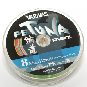 Плетеный шнур Varivas Pе TUNA #5